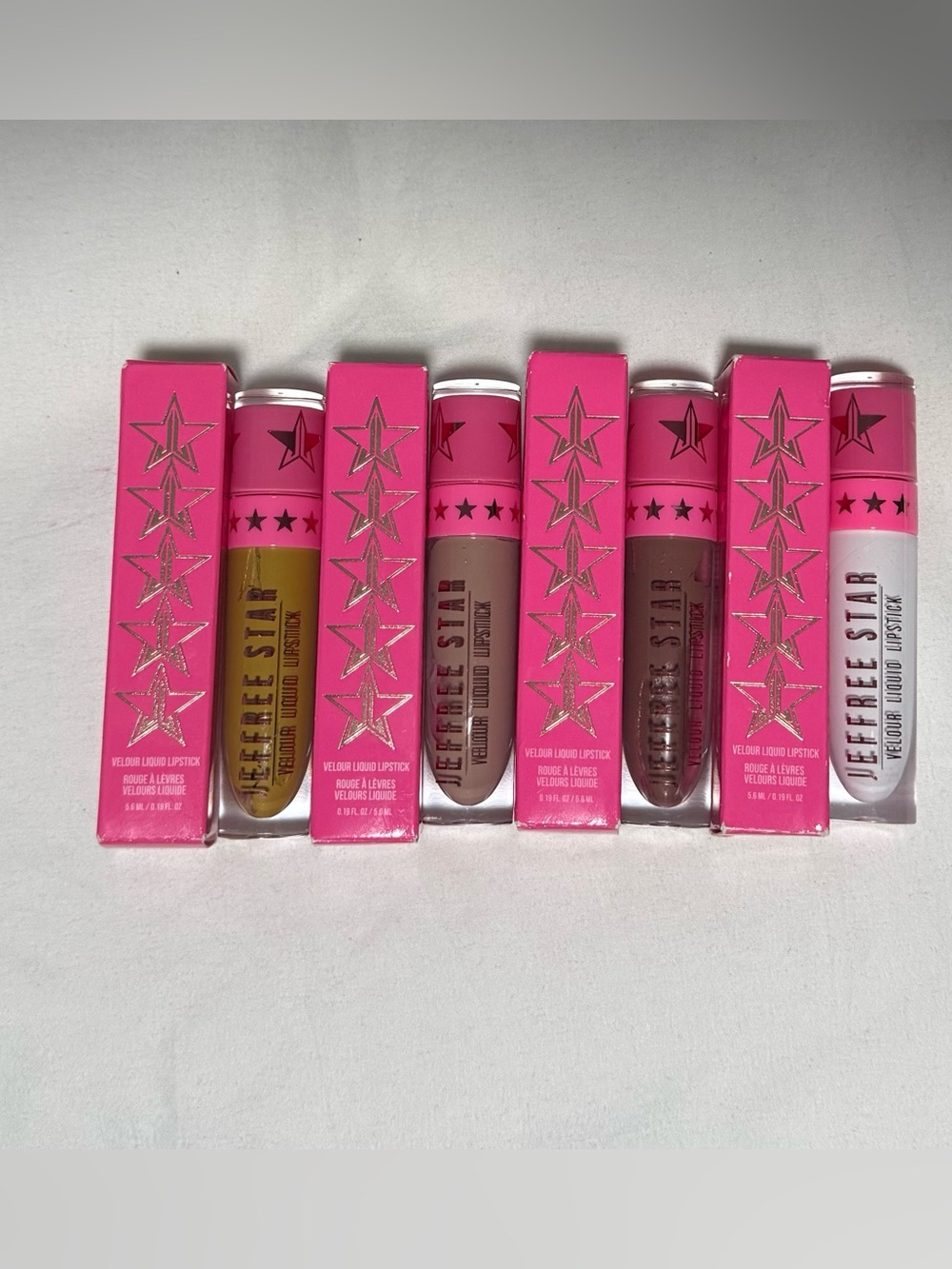 Jeffree Star Velour Liquid Lipstick 4 pc Set